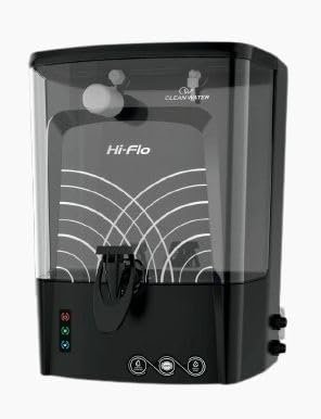 Hi Flo Ro Water Purifier with RO + Active Copper + Alkaline gives Pure Mineral Water | LED Indicator | Storage – 10 Ltr Capacity 15 Ltr Per Hr. With 7 stage Purification Technology (Metallic Black)