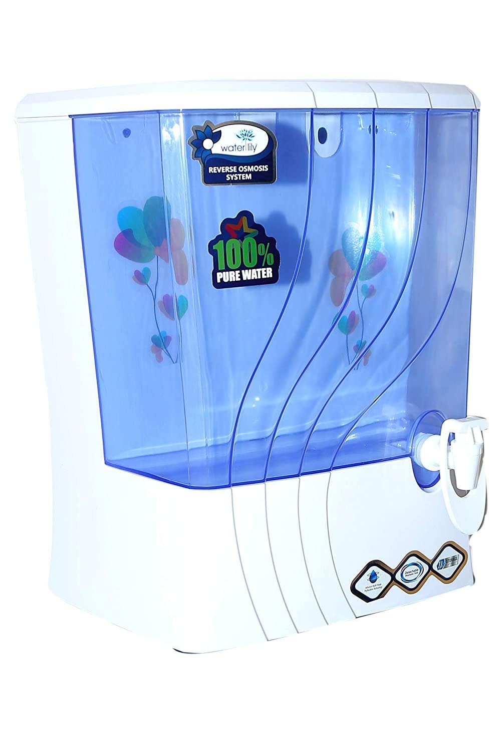 Water Lily 11 Liter RO Water Purifier 5 stage Purifier - Wall Mountable